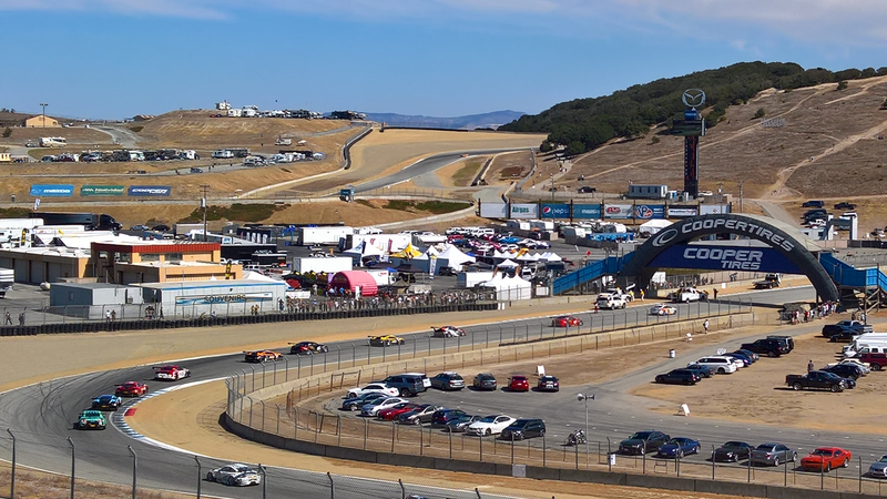 First lap wreck just past turn 3. I think this involved a Bentley and an Audi.